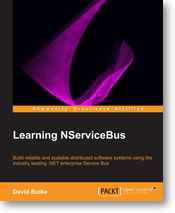 Cover photo of Learning NServiceBus by David Boike